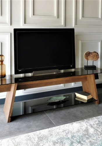 NORDVRK TV201 TV-stativ, valnttsort