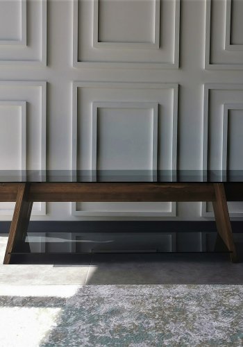 NORDVRK TV201 TV-stativ, valnttsort