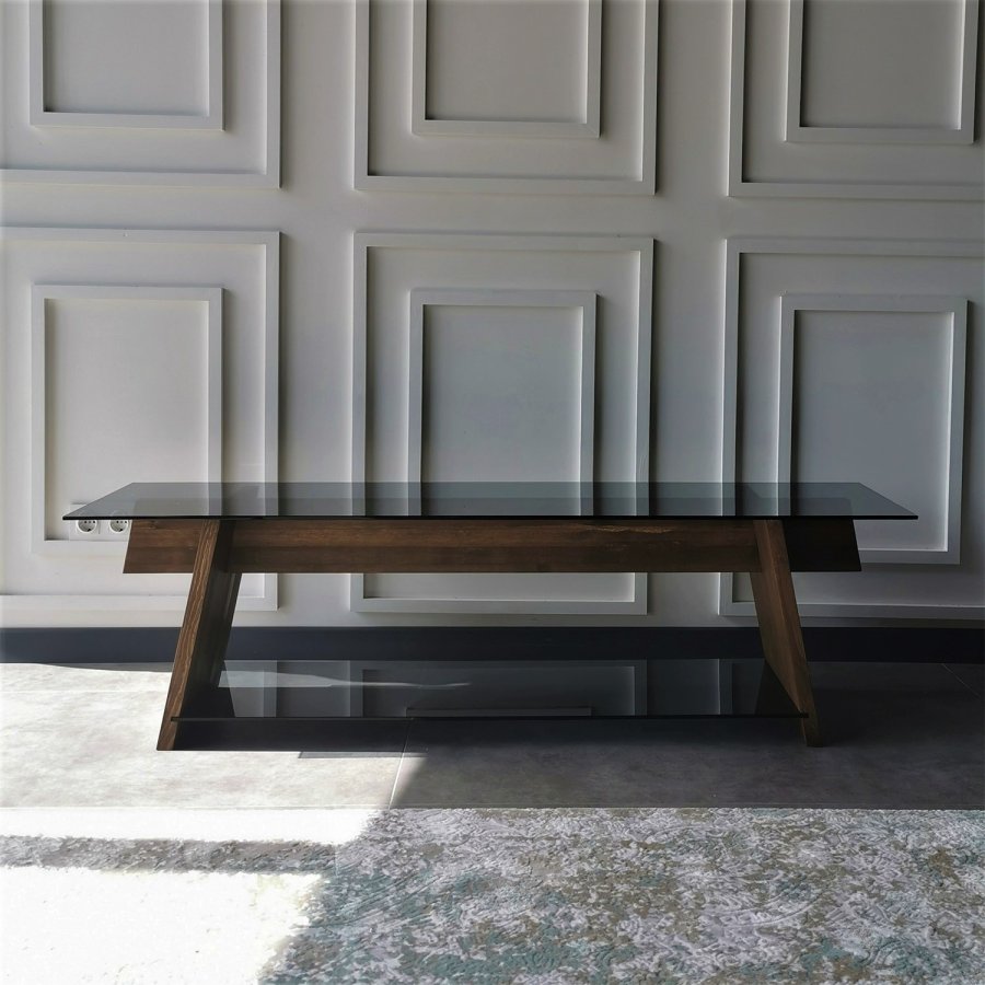 NORDVRK TV201 TV-stativ, valnttsort