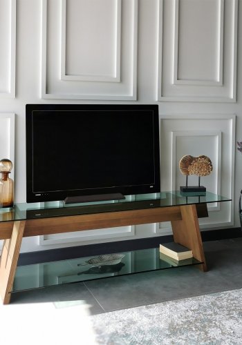 NORDVRK TV202 TV-stativ, valnttgrnn