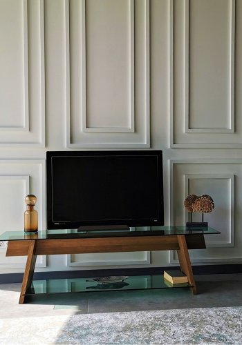 NORDVRK TV202 TV-stativ, valnttgrnn