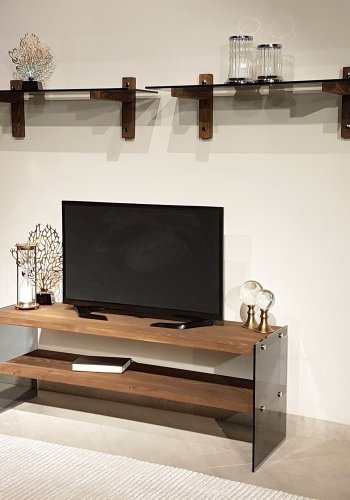 NORDVRK TV102 TV Unit, Walnut