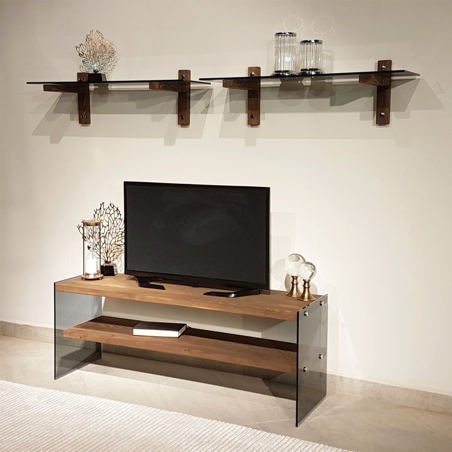 NORDVRK TV102 TV Unit, Walnut