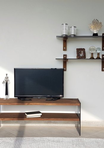 NORDVRK TV102 TV Unit, Walnut