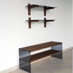 NORDVRK TV102 TV Unit, Walnut