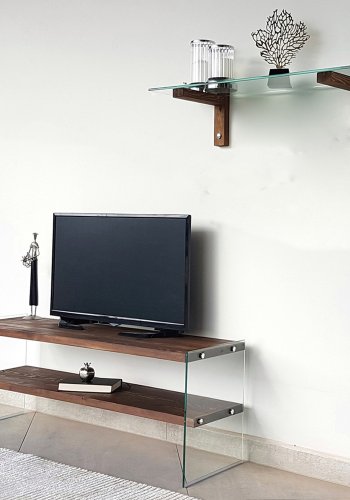 NORDVRK TV104 TV Unit, Walnut