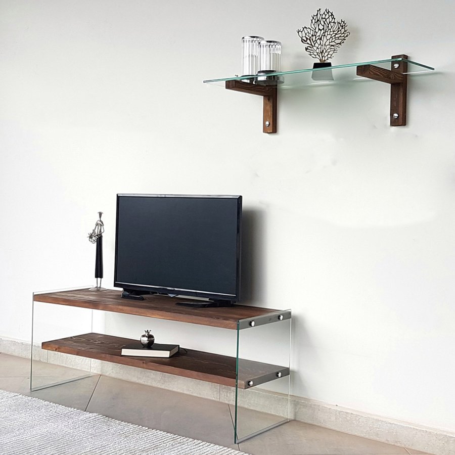NORDVRK TV104 TV Unit, Walnut