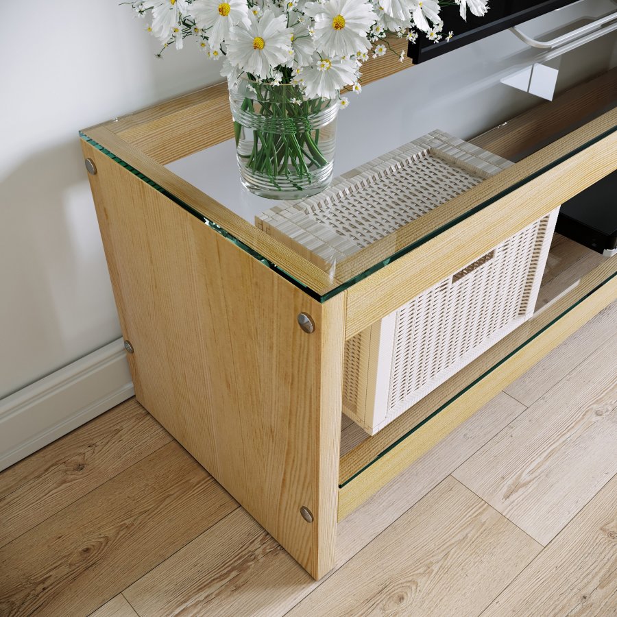 NORDVRK TV302 TV-enhet, eik