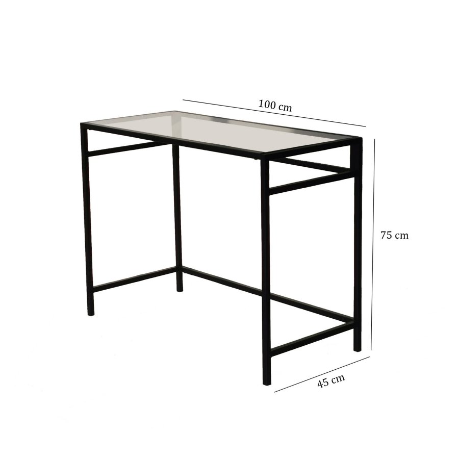 NORDVRK Nettverksstudiebord, svart