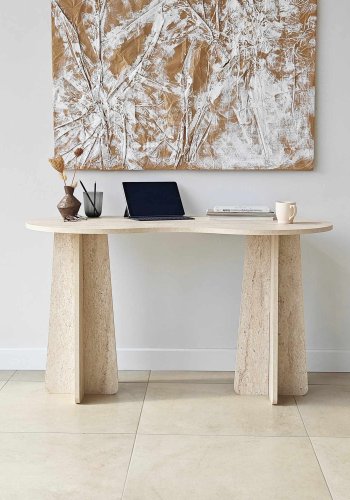 NORDV�RK Infini � Travertin skrivebord