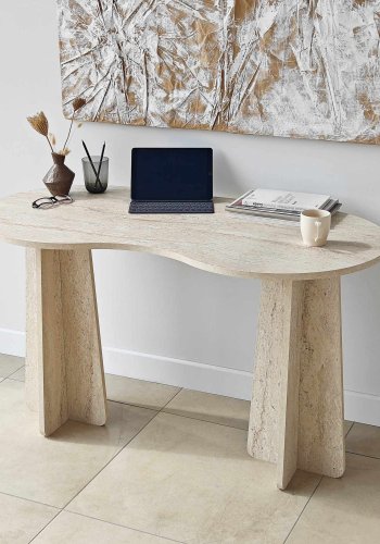 NORDV�RK Infini � Travertin skrivebord