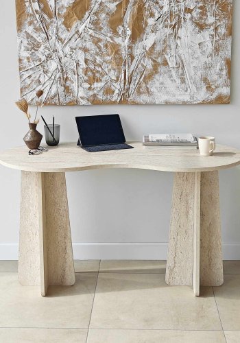 NORDV�RK Infini � Travertin skrivebord