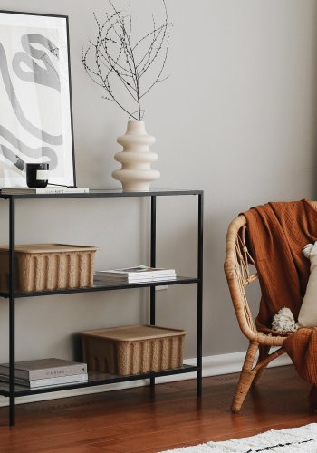 NORDVRK D100 Kommode, Sort