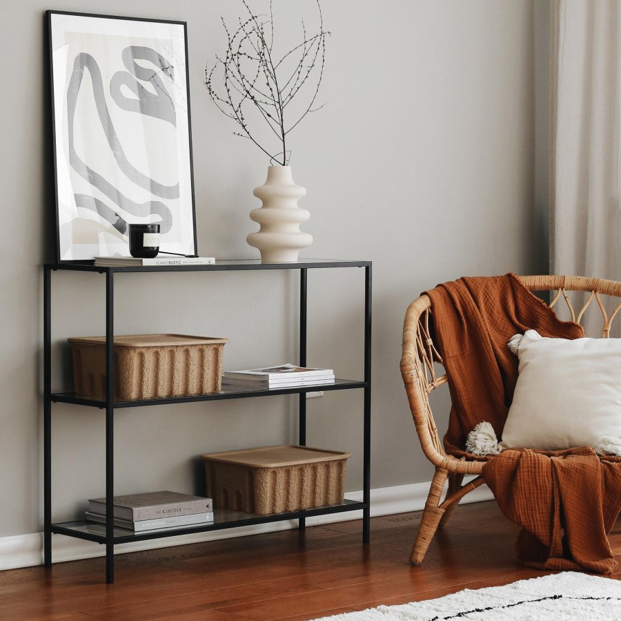 NORDVRK D100 Kommode, Sort