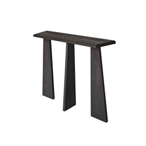 NORDVÄRK Cleopatra konsolbord, rektangulr - antracitgr tr (100x28)