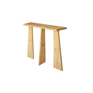 NORDVÄRK Cleopatra konsolbord, rektangulr - egefarvet tr (100x28)