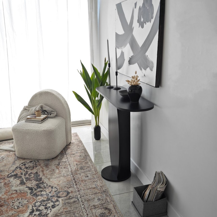 NORDVÄRK Ellittica kommode, antrasitt