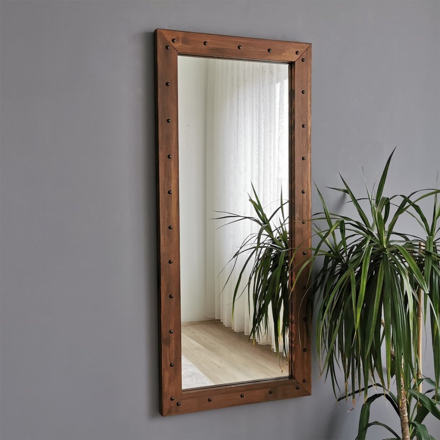 NORDVÄRK Z50110 Mirror, Walnut