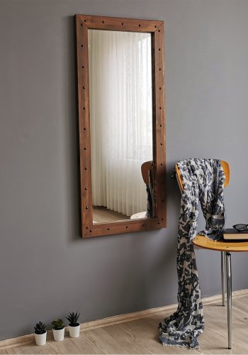NORDVÄRK Z50110 Mirror, Walnut