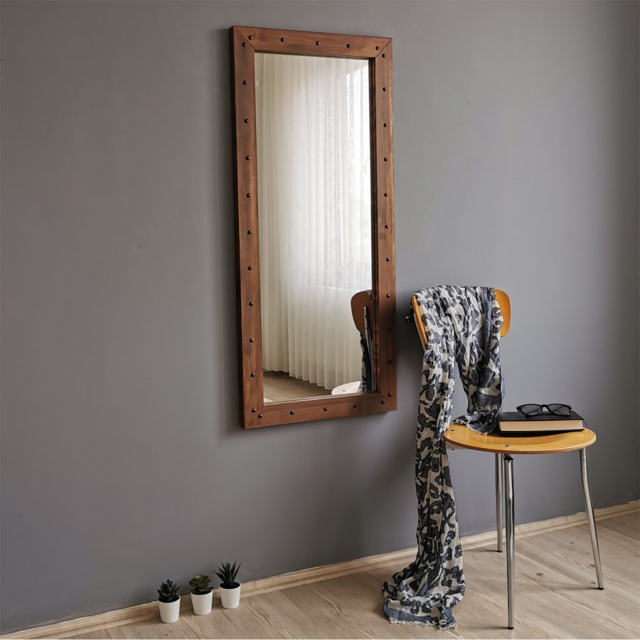 NORDVÄRK Z50110 Mirror, Walnut