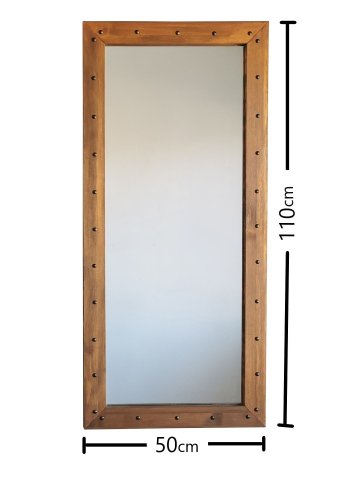 NORDVÄRK Z50110 Mirror, Walnut
