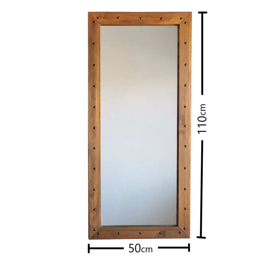 NORDVÄRK Z50110 Mirror, Walnut