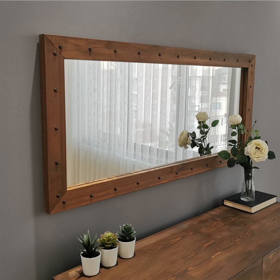 NORDVÄRK Z11050 Mirror, Walnut