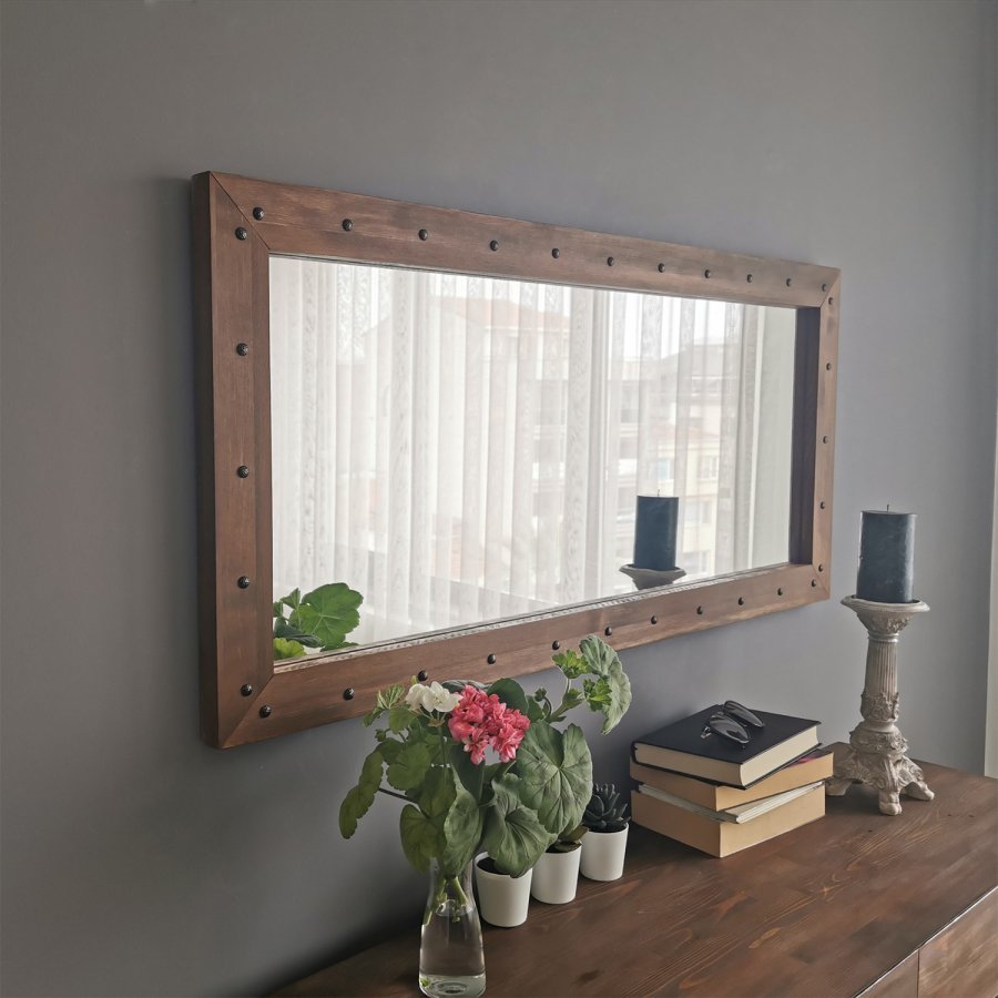 NORDVÄRK Z11050 Mirror, Walnut