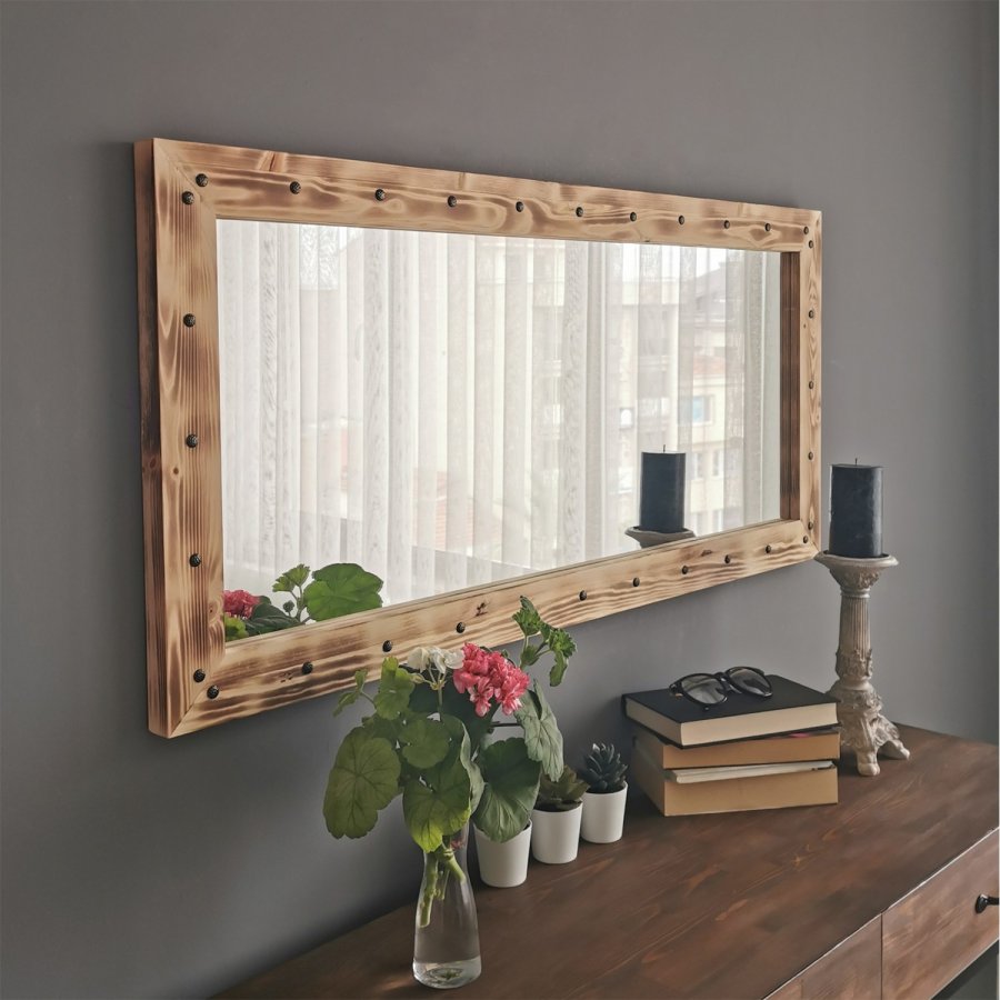 NORDVÄRK Z11050 Mirror, Walnut