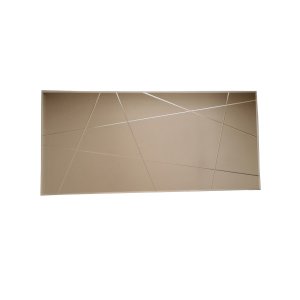 NORDVÄRK NSTLA309 vgspejl, rektangulr - spejlglas, bronze og MDF (62x130)