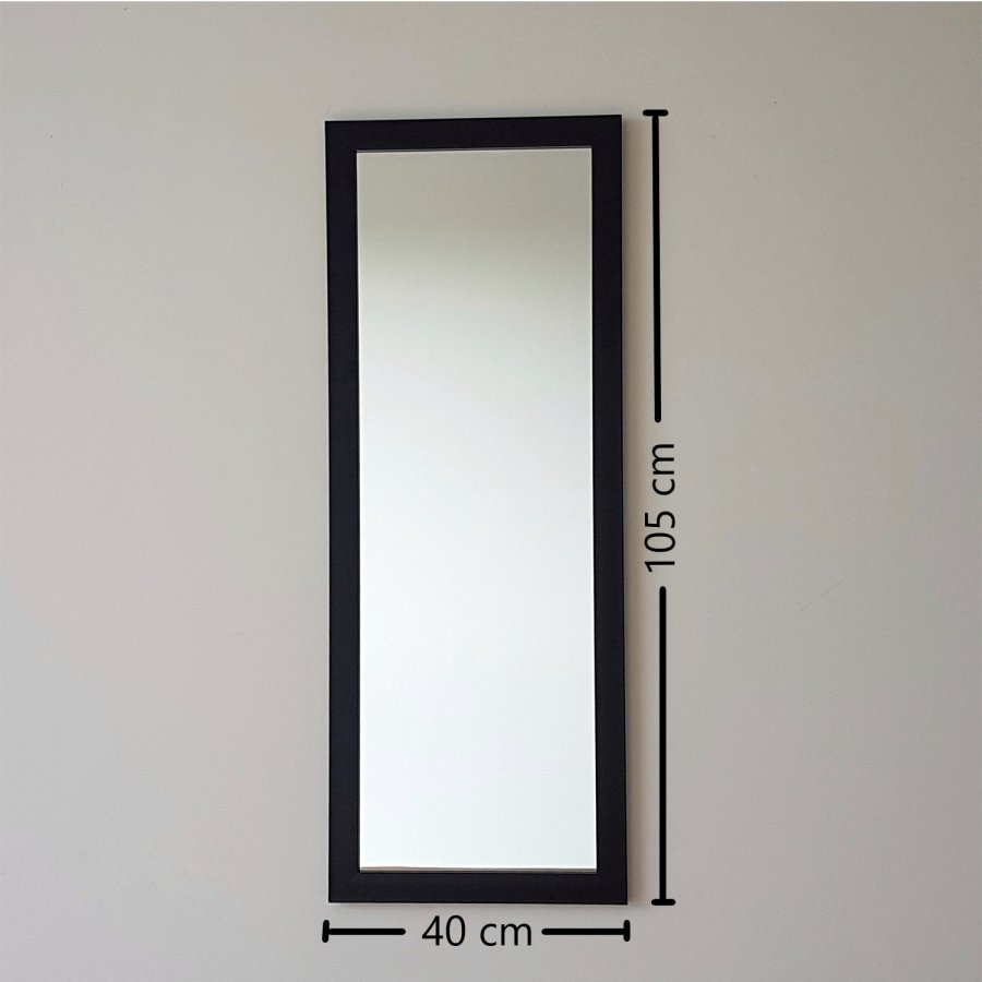 NORDVÄRK A203 speil, sort