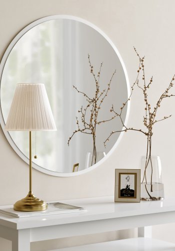 NORDVÄRK Dekorspeil, hvit