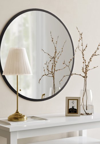 NORDVÄRK Dekorspeil, sort