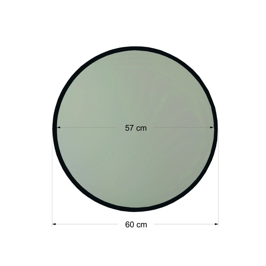 NORDVÄRK Dekorspeil, sort