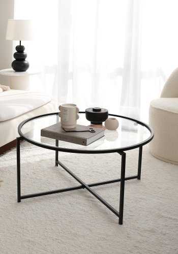 NORDVRK Sol salongbord, matt sort