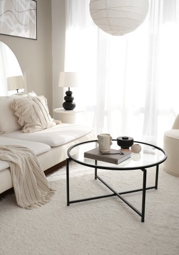 NORDVRK Sol salongbord, matt sort