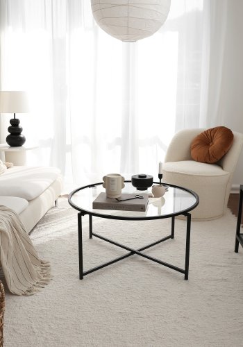 NORDVRK Sol salongbord, matt sort