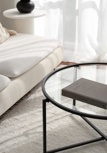 NORDVRK Sol salongbord, matt sort