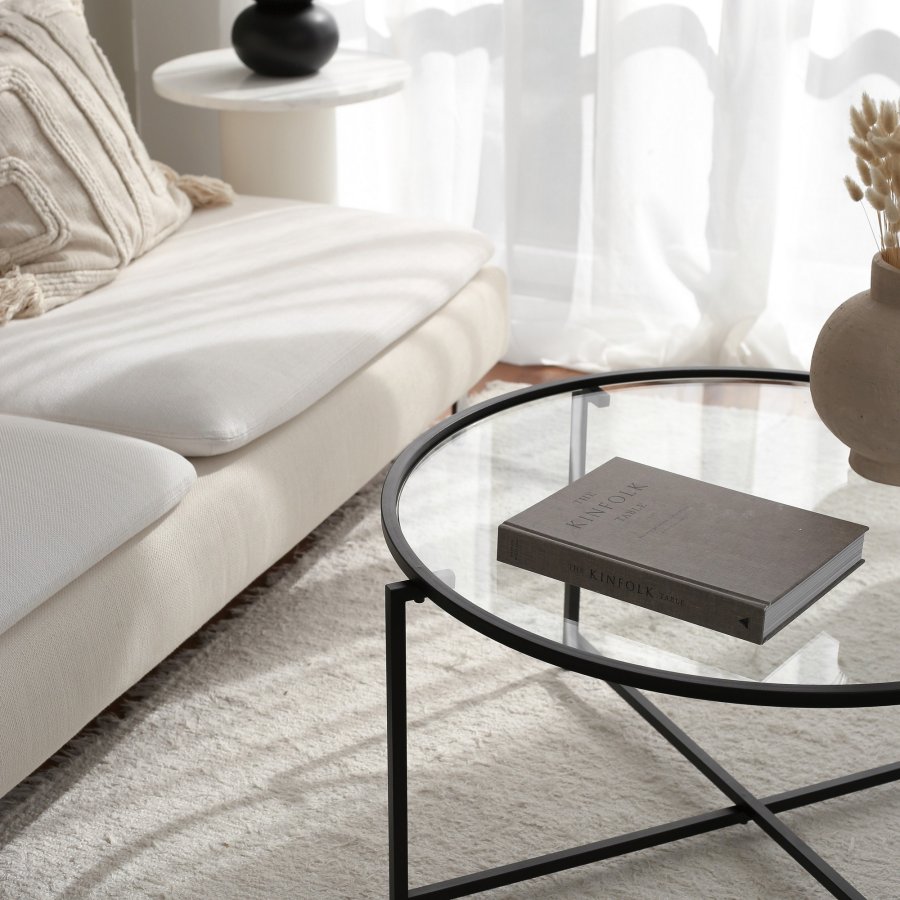 NORDVRK Sol salongbord, matt sort