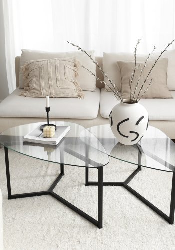 NORDVRK Bellisimo salongbordsett, matt sort