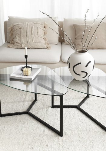 NORDVRK Bellisimo salongbordsett, matt sort