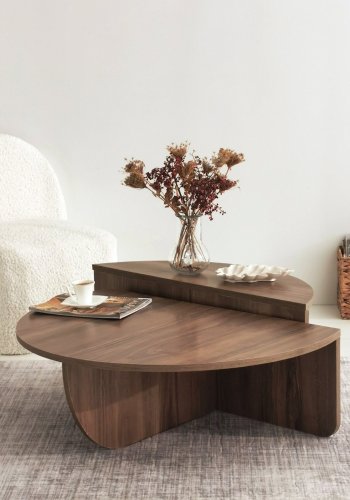NORDV�RK Podium soffbord, valn�t