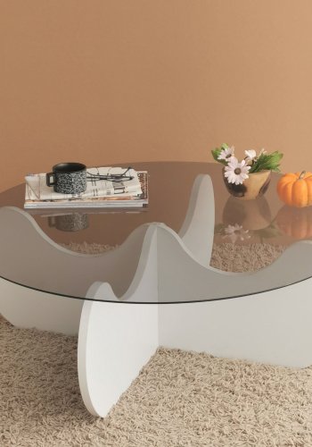 NORDVRK Himalaya salongbord, hvit