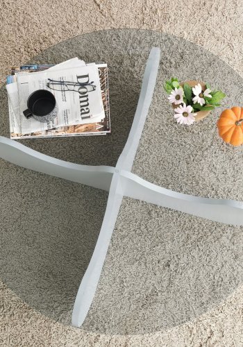 NORDVRK Himalaya salongbord, hvit