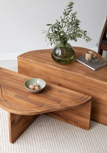 NORDVRK Altopiano salongbord, kastanje