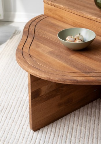 NORDVRK Altopiano salongbord, kastanje