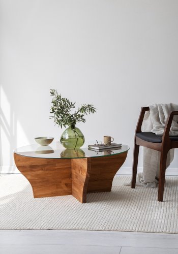 NORDVÄRK Amphora salongbord, kastanje