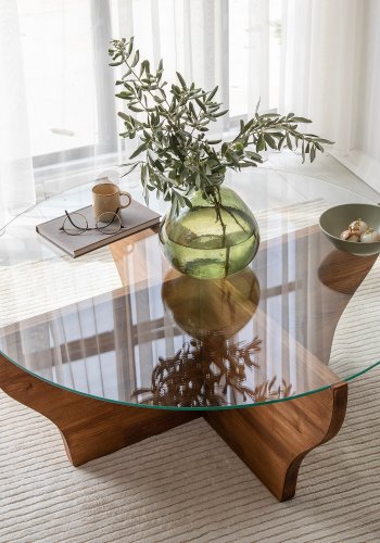 NORDVÄRK Amphora salongbord, kastanje