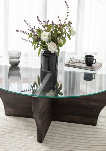 NORDVÄRK Amphora salongbord, antrasitt