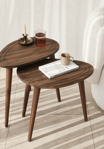 NORDVÄRK St hekkebord (2 stk), valntt